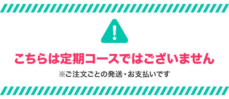 こちらは定期コースではございません